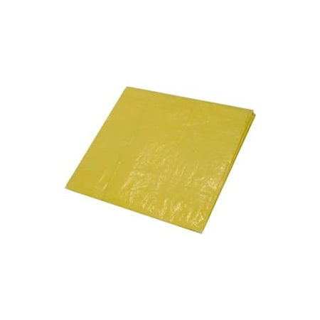 Harpster Of Philipsburg Light Duty Tarp, High Visibility Yellow, High-Density Polyethylene Y20x30